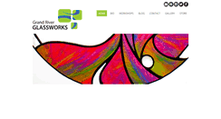 Desktop Screenshot of grandriverglassworks.com