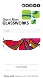 Mobile Screenshot of grandriverglassworks.com